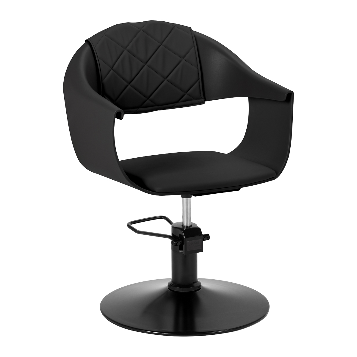 Hair System Halo svart frisörstol svart