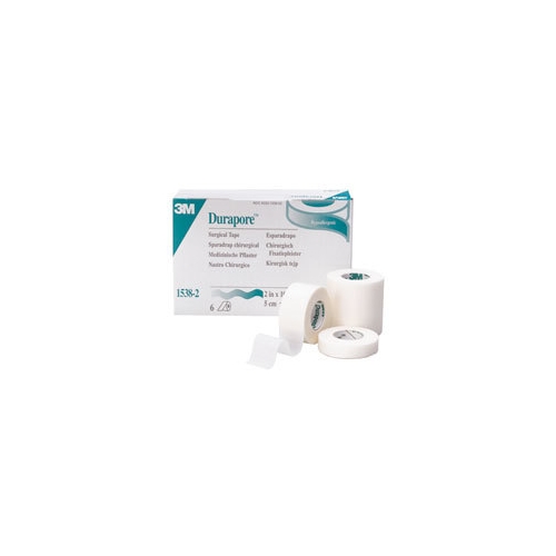 Plaster jedwabny Durapore - 7,5cmx9,1m - 4 szt.