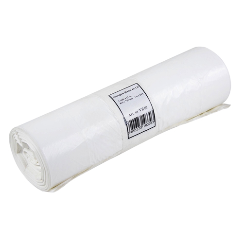 Insatspåse LD plast Basko40 - 90L 800x750mm 25my vit - 25 st