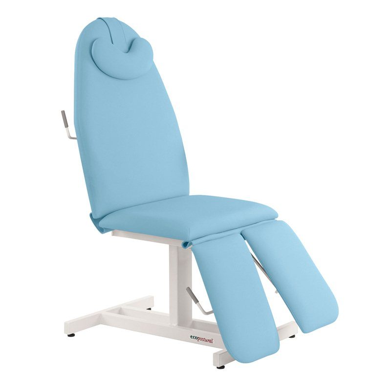 Stacjonarny fotel do pedicure - 3-częściowy z niezależnymi podnóżkami