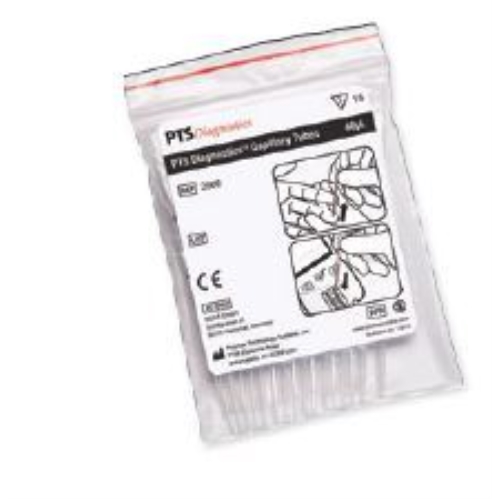 Pipettekapillærrør i plast/glas - 40 μL plast/glas - 16 stk.