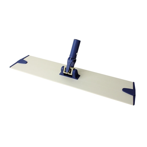 Moppestativ med velcro Lifetime - 40 cm alu/blå udskiftelig velcro