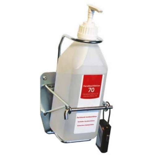 Abschließbarer Spender für Hygienestation für 600ml Flaschen