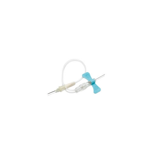 Venprovset BD Push Button – 0,6x19mm 30,5cm ljusblå m luer – 50 st