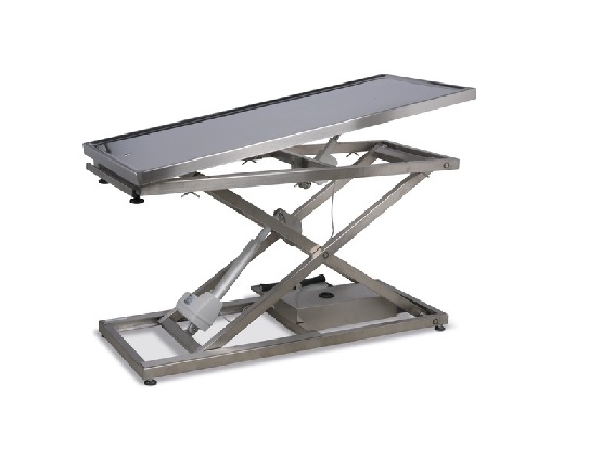 Undersøgelses-/operationsbord med vippefunktion