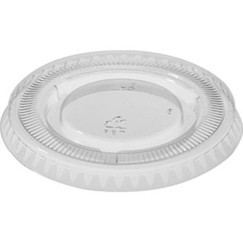Lid PET for dressing cup - for 60-110ml Ø62mm transparent - 100 pcs