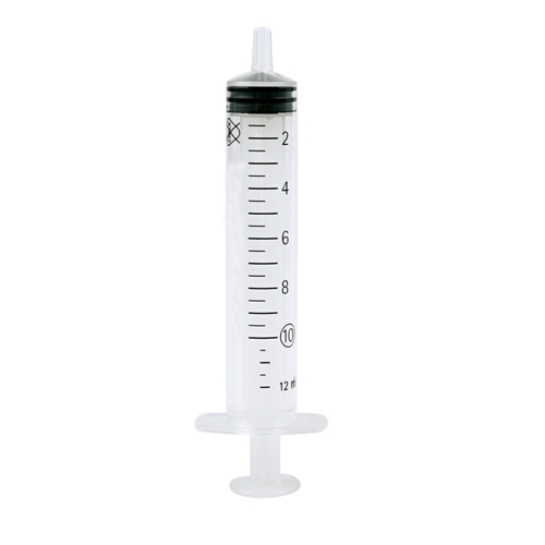 Luer-sprøjte 3-komponent Beroject - 10 ml grad. 0,5 ml excentrisk - 100 stk.