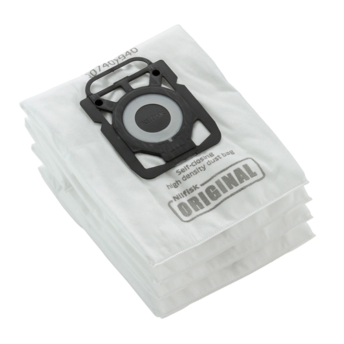 Vacuum cleaner bag incl. pre-filter - for Nilfisk Elite, Extreme, Ki - 4 pcs