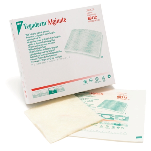 Alginatbandage Tegaderm - 10x10 cm - 10 stk.