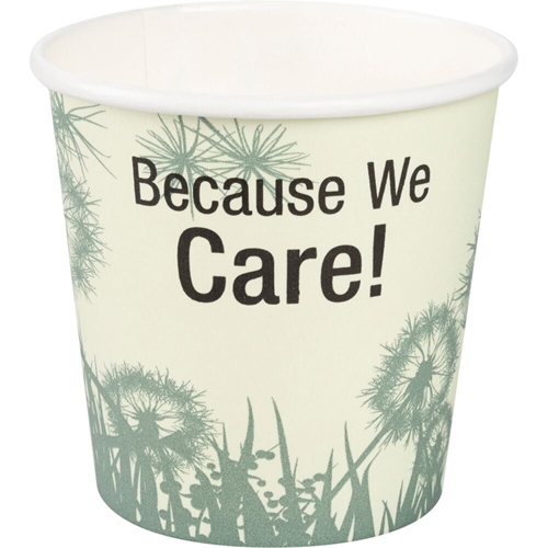 Beaker paper - 10cl patterned PLA-coated - 50 pcs