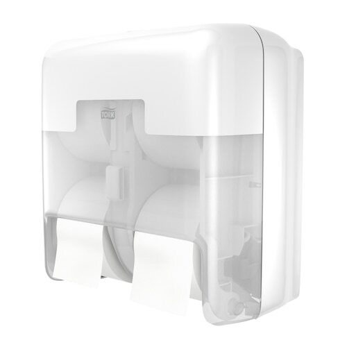 Dispenser til toiletpapir T7 - Optiserve 4 rle vertikal hvid