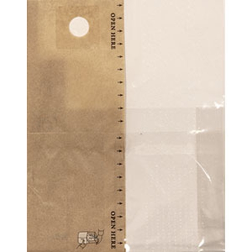 Brödpåse med fönster - 180x130mm brun - 1000 st