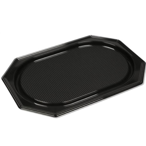 Serving tray RPET - 30 x 45 cm black - 10 pcs