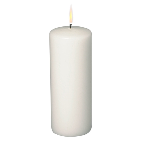 Block candle Paraffin - 180x70mm 80h white