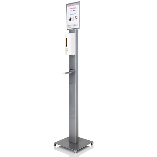 DAX gulvstativ i stål - eksklusive dispenser