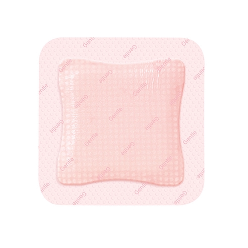 Dünner Silikon-Schaumverband Allevyn Gentle L - 15x15 cm Border Lite - 10 St.