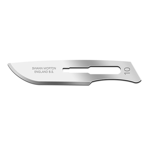 Knivblad op Swann-Morton - nr10 - 100 st