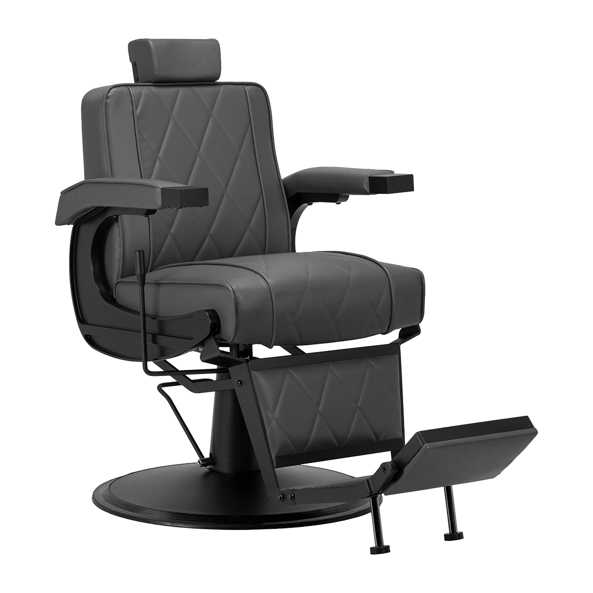 Hair System barberarstol BM88066 grå