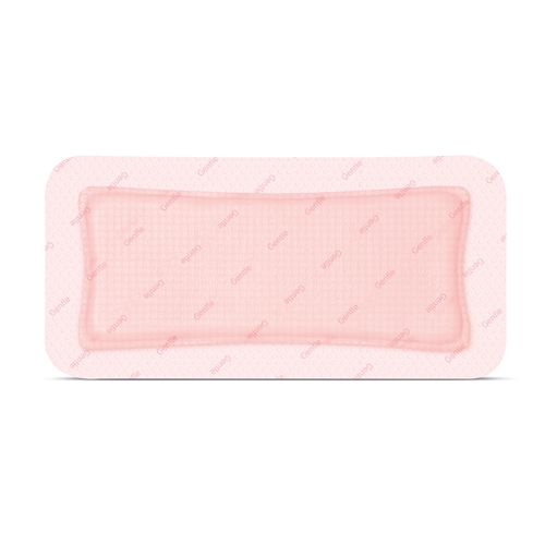 Allevyn Gentle -silikonivaahtosidos 10x20cm Border 10 kpl