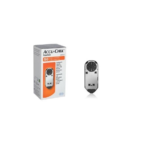 Accu-Chek Mobile -testikasetti - 1x50 kpl - 50 kpl
