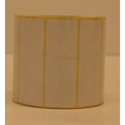Selvklæbende etiket - 75x27mm rulle 1000