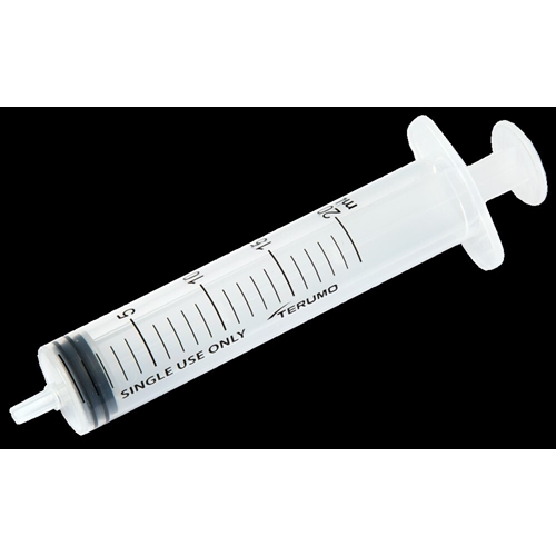 Luer-sprøjte 3-komponent Terumo - 20 ml grad. 1,0 ml excentrisk - 50 stk.
