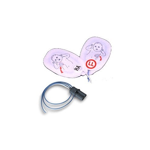 Defibrilleringselektrod barn – 8×12 cm m kabel HeartStart XL – 5 st
