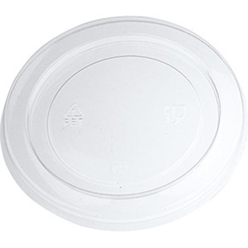 PET lid for ice cream cup 120ml - Ø74mm transparent - 100 pcs