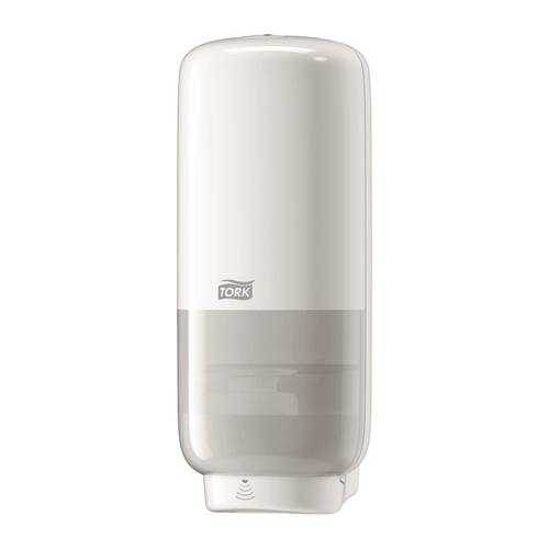 Tork S4 skumsæbedispenser med sensor i hvid plast