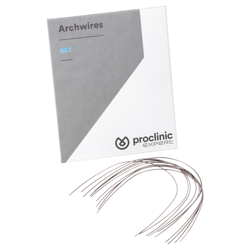 Æggeformet bue i titanium, afrundet - Titanium Archwires Ovoide 016 Lower