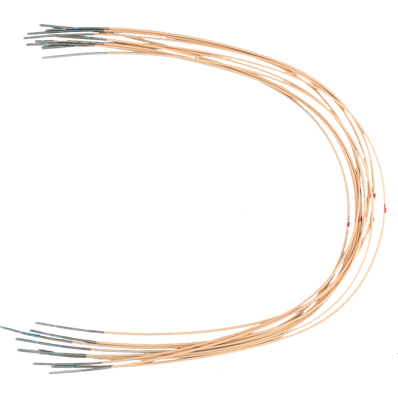 Estetisk NiTi-båge, Europa Form II, rektangulär – Aesthetic Niti Archwires Europa Form Ii Lower 016X022