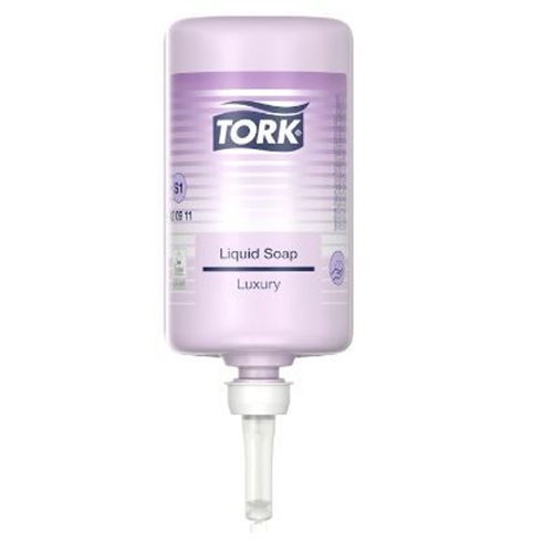 Flydende sæbe Tork Premium S1 - 1L eksklusivt parfumeret - 6 stk