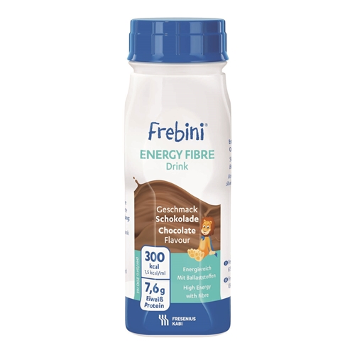Frebini Energy Fibre drik - 4x200 ml chokolade - 4 stk.