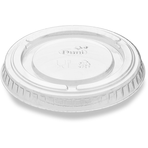 RPET-kansi pikareille - 60 ml läpinäkyvä - 100 kpl