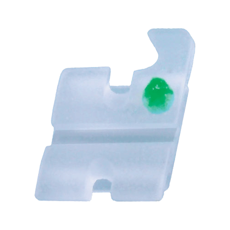 Keramiskt bracket, standard, edgewise, .018Ersättningsbracket – .018 31/32/41/42 Ceramic Edgewise Bracket 1
