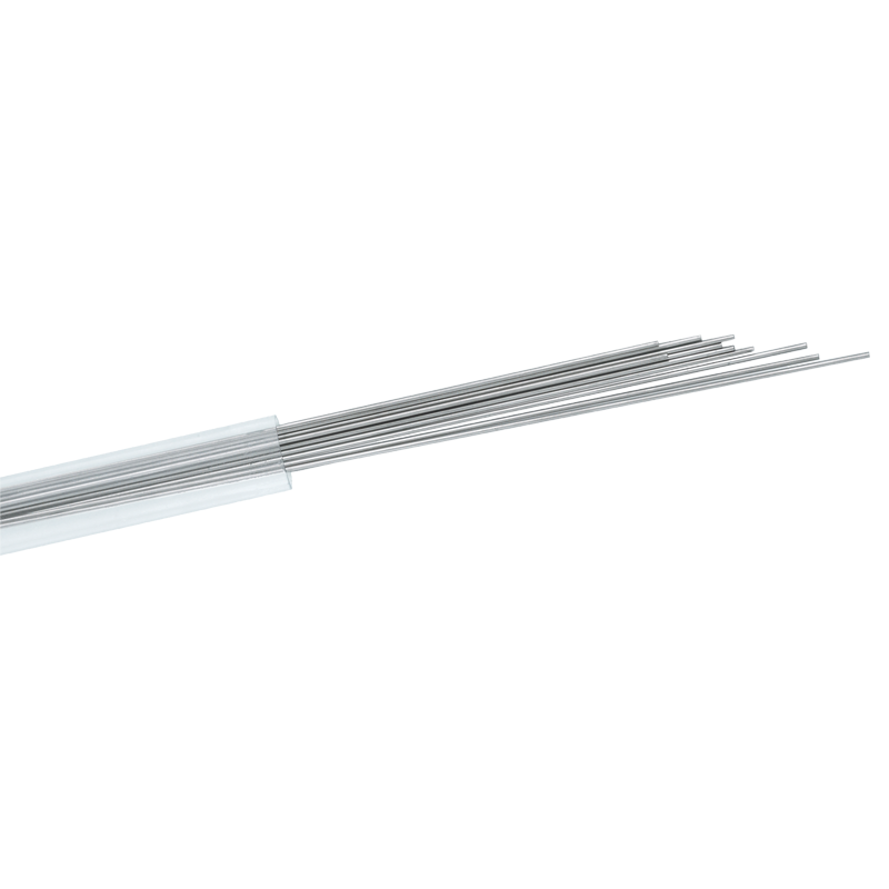 Colboloy Blue Tråd, rektangulär – .028/0.7 Mm 35.5Cm Colboloy Blue Nickel Cobalt Wire Straight Length