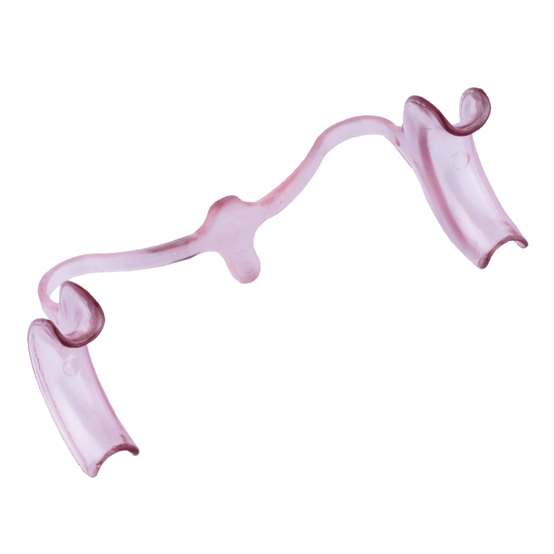 Munvinkelhållare med autoklaverbar tungspatel – Cheek Retractor With Autoclavable Lingual Depressor – Medium