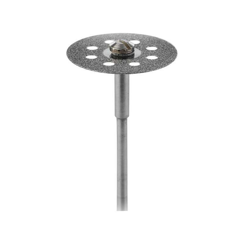 Dubbelsidiga flex diamantdiskar, perforerade, 22 och 19 mm. – Completely Diamond-Coated Flex Disc – Perforated – Doube-Sided – 22Mm.