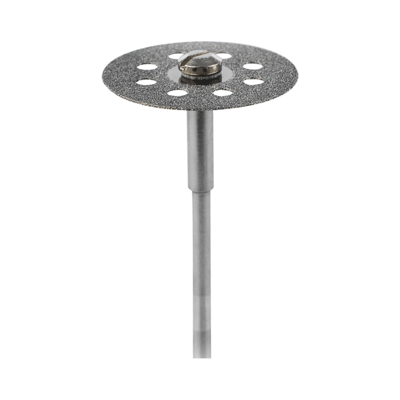 Ensidiga semi-flex diamantdiskar, perforerade 22 och 19 mm. – Semi-Flex Disc – Perforated – 19Mm.