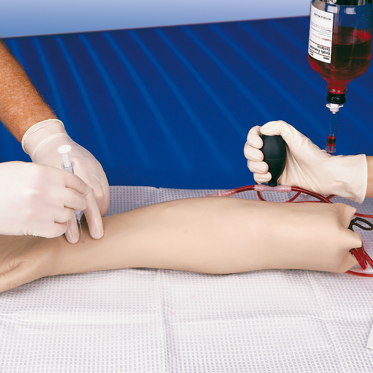 Arm für arterielle Blutentnahme