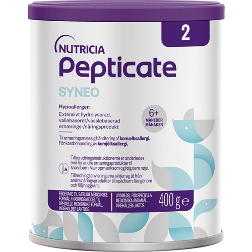 Pepticate Syneo2 modersmjölkers - 1x400g från 6 mån+