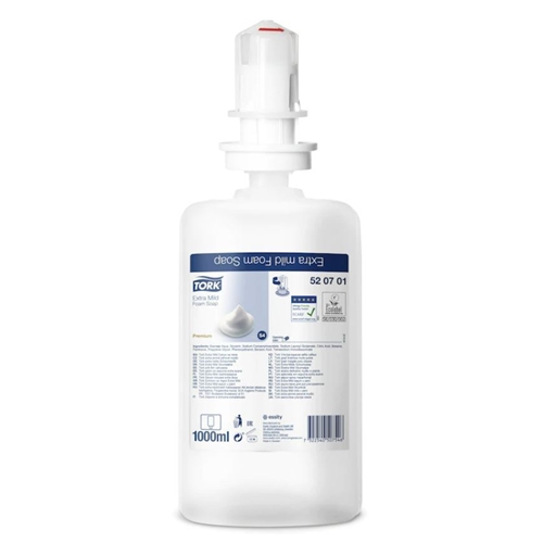 Pianka do mycia rąk Tork Premium S4 - 1L Extra Mild bezzapachowa