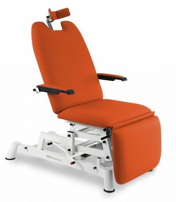 Hydrauliczny fotel laryngologiczny / fotel zabiegowy do okulistyki