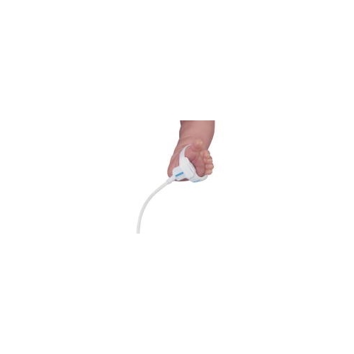SpO2-sensor - 90 cm engangs til fod og finger - 20 stk.