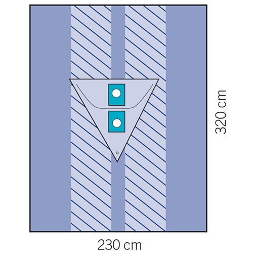 OP-Abdecktuch Arthroskopie evercare - 230x320 cm - 7 St.