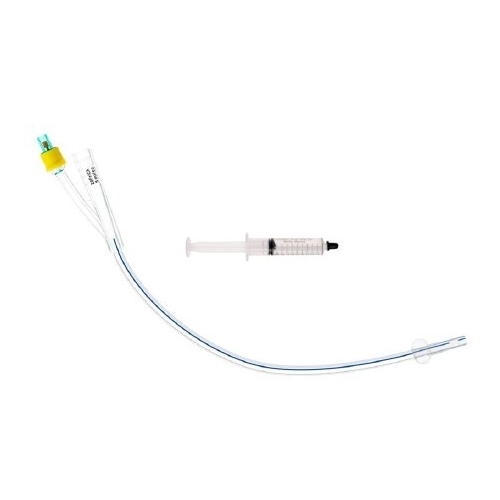 Suprapubisk kateter UnoQuip - 10 ml ch12 40 cm centralt hul si - 5 stk