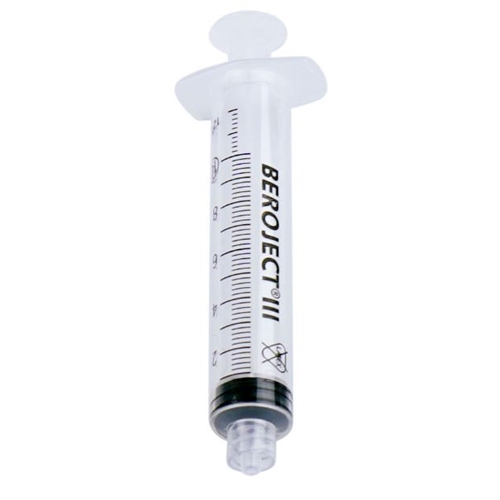 Luerlock-sprøjte 3-komponent Beroject - 10 ml grad. 0,2 ml centreret - 100 stk