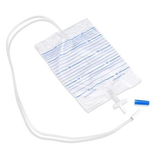 Ikke-tømbar urinpose Curion - 1,5L 10cm - 250 stk.