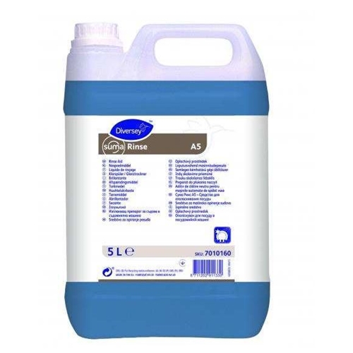 Flydende afspændingsmiddel til opvaskemaskine - 5L Suma Rinse A5 - 2 stk