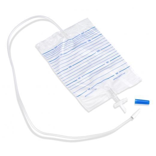 Curion urindrænagepose uden tømning - 1,5L 110cm - 25 stk